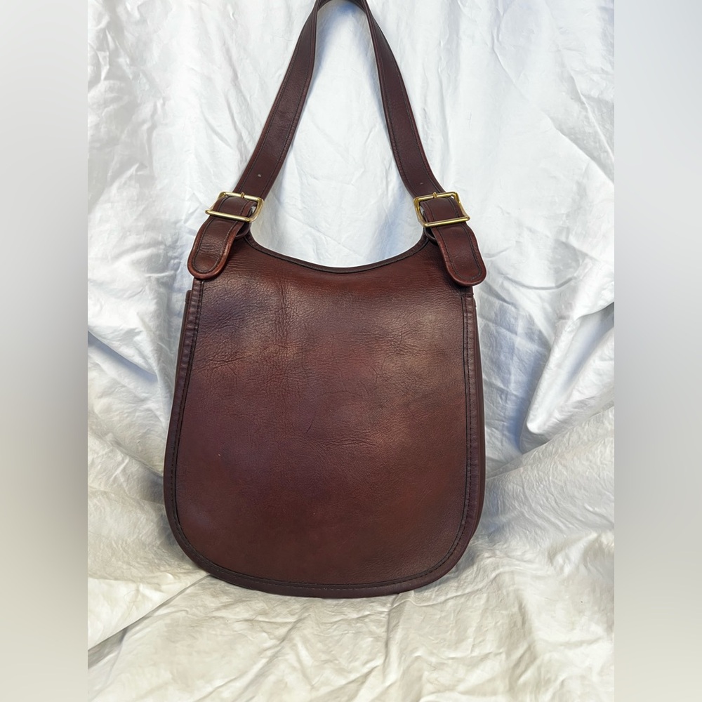 VINTAGE Michael Green Seattle Leather Saddle Bag - Picture 2 of 14